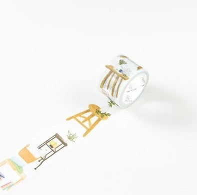 Side Table Washi Tape