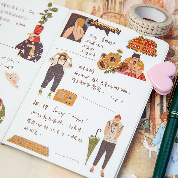 Elegant Skate Sticker Pack