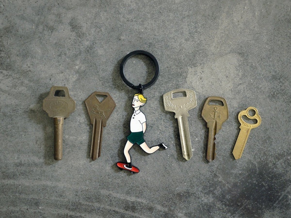 Sports Skateboard Boy Key Chain By YIZI STORE