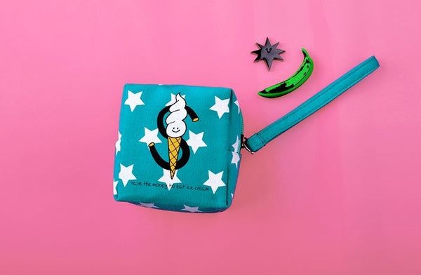 Small Ice Cream Box Pouch By Kiitos Life