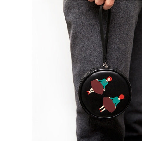 Small [Riding Hood] Round Pouch by YIZI STORE X KOMESHOP