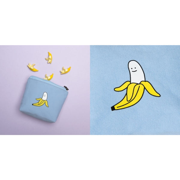 Smile [Banana] Coin Pouch By Kiitos Life