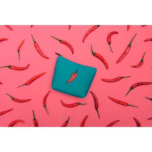 Smile [Chili] Coin Pouch By Kiitos Life