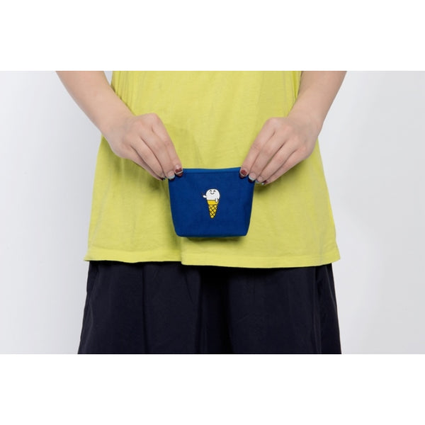 Smile [Ice Cream] Coin Pouch By Kiitos Life