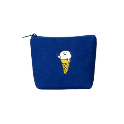 Smile [Ice Cream] Coin Pouch By Kiitos Life