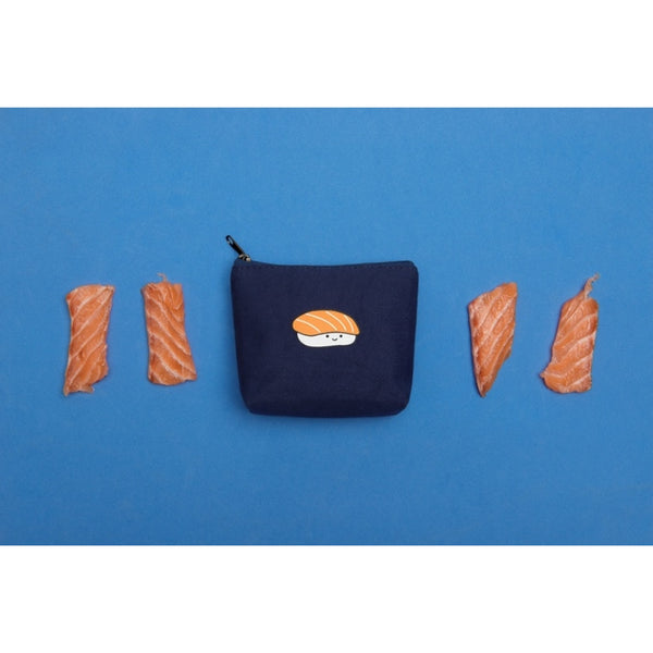 Smile [Salmon] Coin Pouch By Kiitos Life
