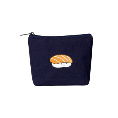 Smile [Salmon] Coin Pouch By Kiitos Life