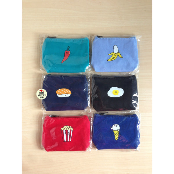 Smile [Ice Cream] Coin Pouch By Kiitos Life