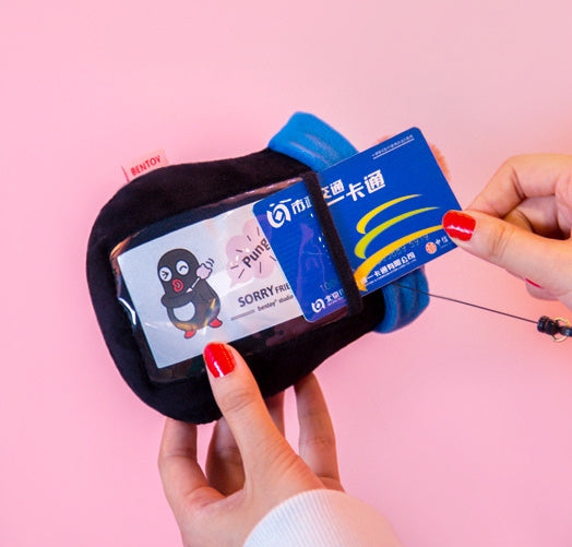 Pungu Sorry Friends Plush Card Holder By Bentoy