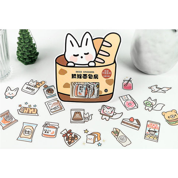 Snack Party [Fox Bread Shop] Stickers Pack