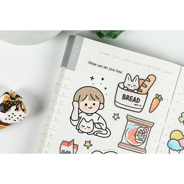 Snack Party [Fox Bread Shop] Stickers Pack