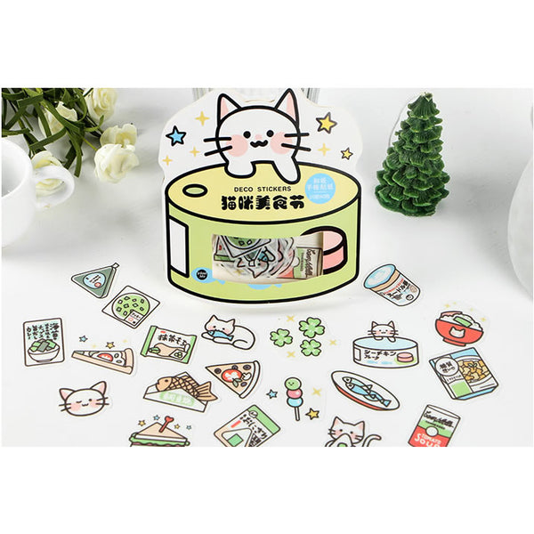 Snack Party [Cat Food Feast] Stickers Pack