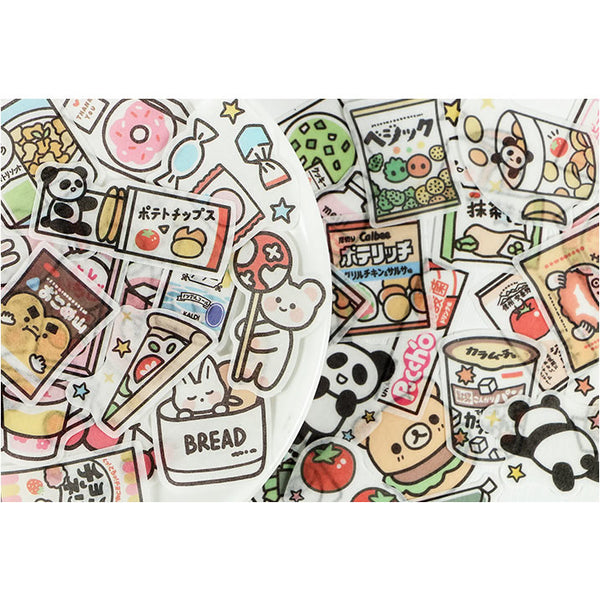 Snack Party [Cat Food Feast] Stickers Pack