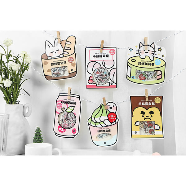 Snack Party [Fox Bread Shop] Stickers Pack
