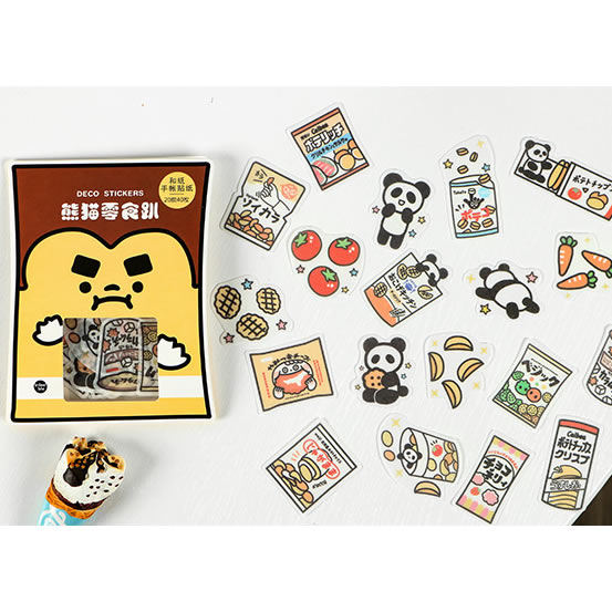 Snack Party [Panda Snack Shop] Stickers Pack