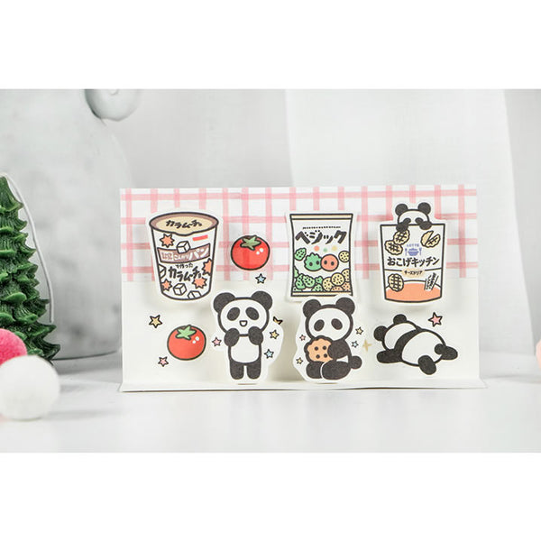 Snack Party [Panda Snack Shop] Stickers Pack