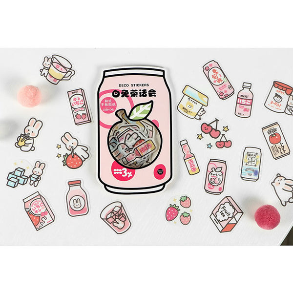 Snack Party [White Rabbit Tea Shop] Stickers Pack