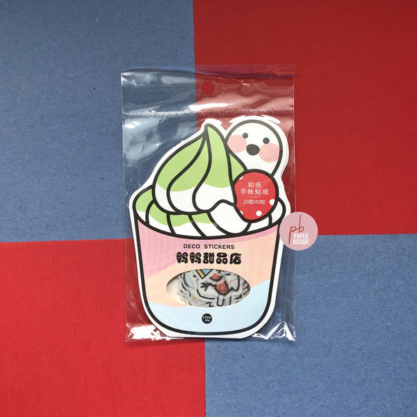 Snack Party [Duck Ice Cream Shop] Stickers Pack