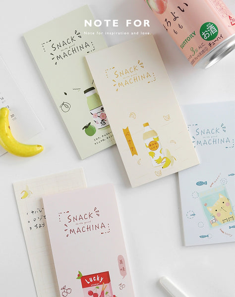 Snack Machina [Plum Wine] Notepad