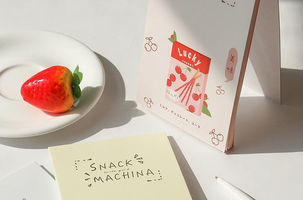 Snack Machina [Lucky Cherry] Notepad