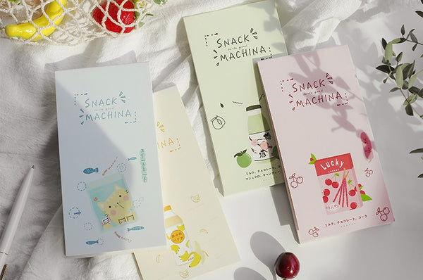 Snack Machina [Plum Wine] Notepad