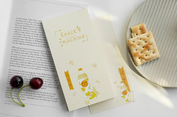 Snack Machina [Banana Milk] Notepad