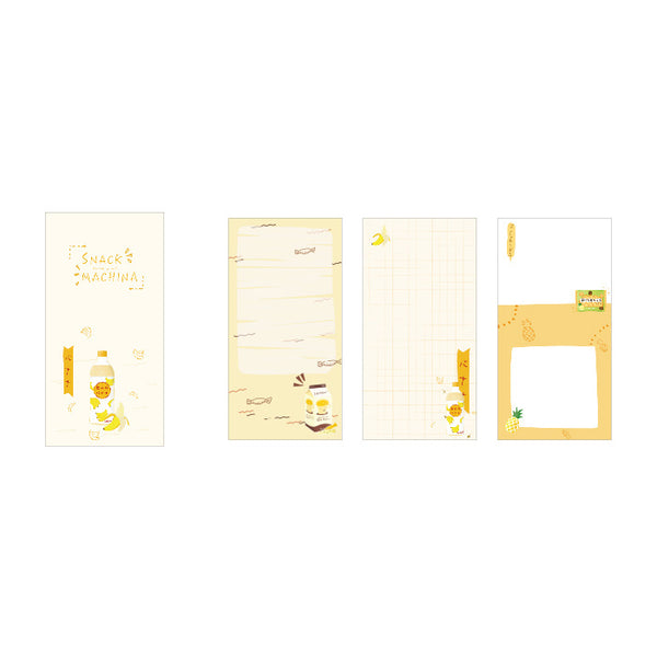 Snack Machina [Banana Milk] Notepad