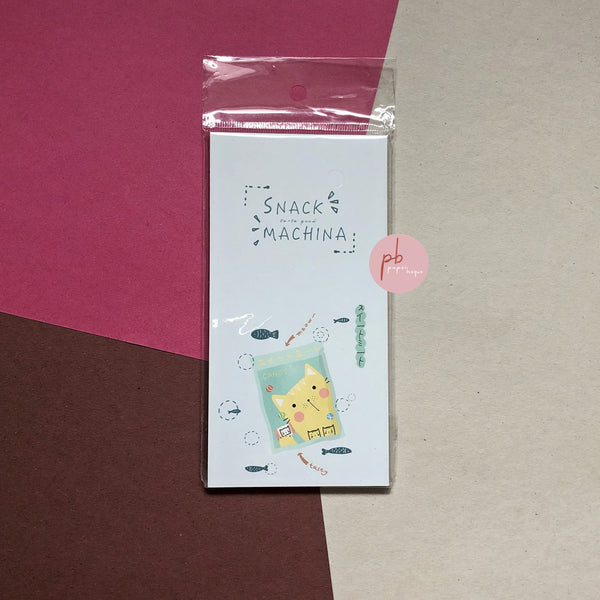 Snack Machina [Blueberry Jelly] Notepad