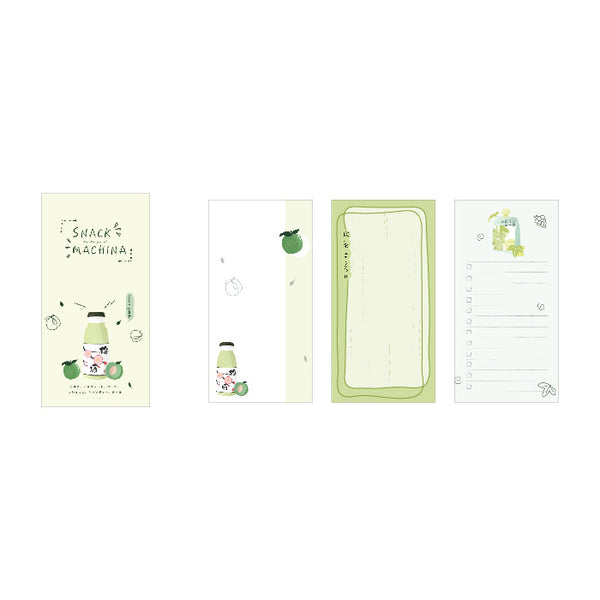 Snack Machina Plum Wine Notepad