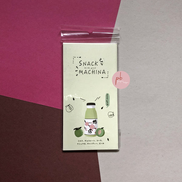 Snack Machina Plum Wine Notepad