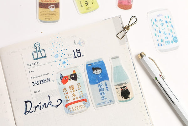 Pattern [Soda Drinks] Deco Stickers Pack