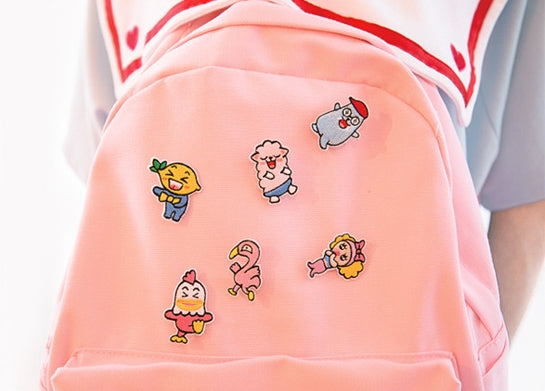 Sorry Friends Embroidery Brooch By Bentoy