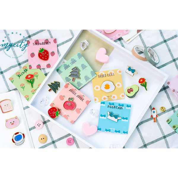 Sparkling Cute [Apple] Pin By MGCITY