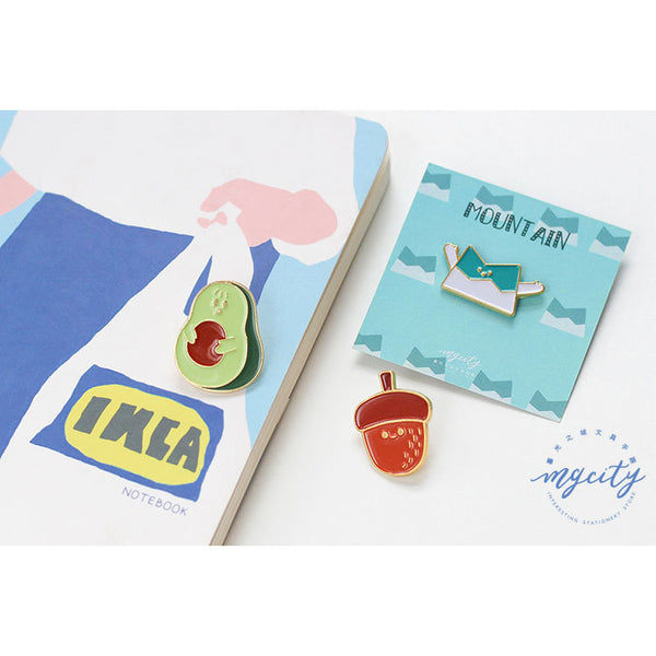 Sparkling Cute [Mountain] Pin By MGCITY