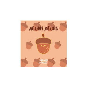 Sparkling Cute Acorn Pin By MGCITY