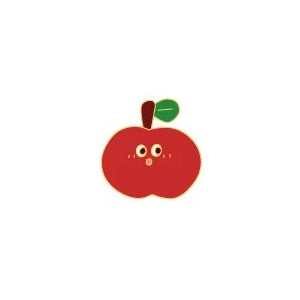 Sparkling Cute Apple Pin By MGCITY