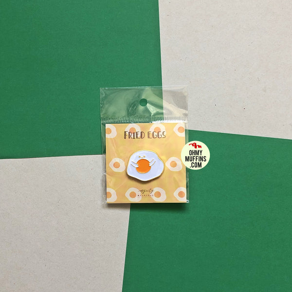 Sparkling Cute Fried Egg Pin By MGCITY