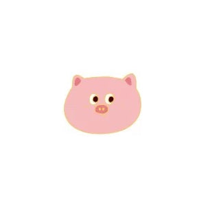 Sparkling Cute Pig Pin By MGCITY