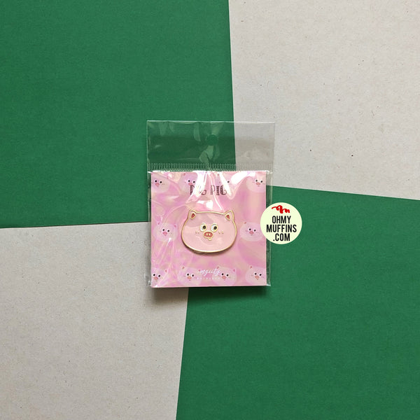 Sparkling Cute Pig Pin By MGCITY