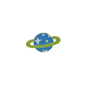 Sparkling Cute Planet Pin By MGCITY