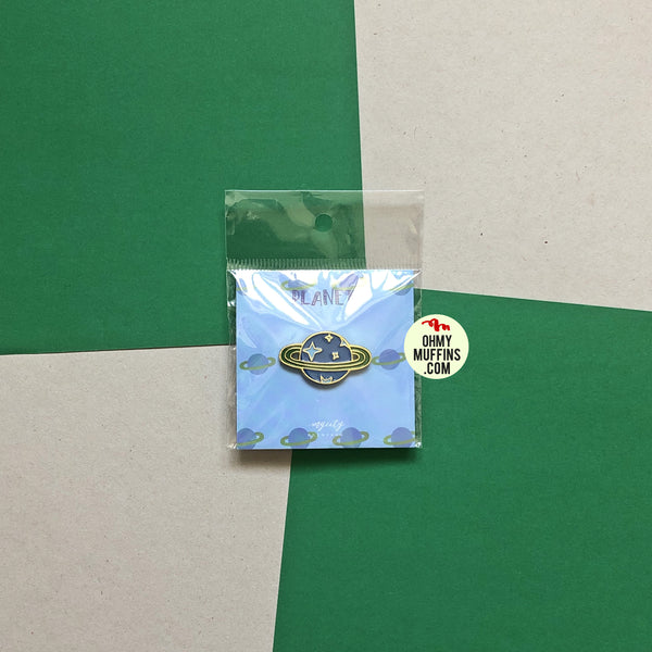 Sparkling Cute Planet Pin By MGCITY