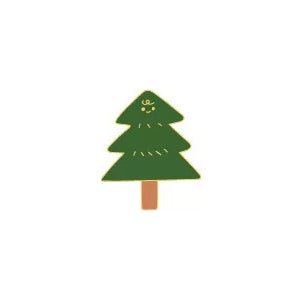Sparkling Cute Tree Pin By MGCITY