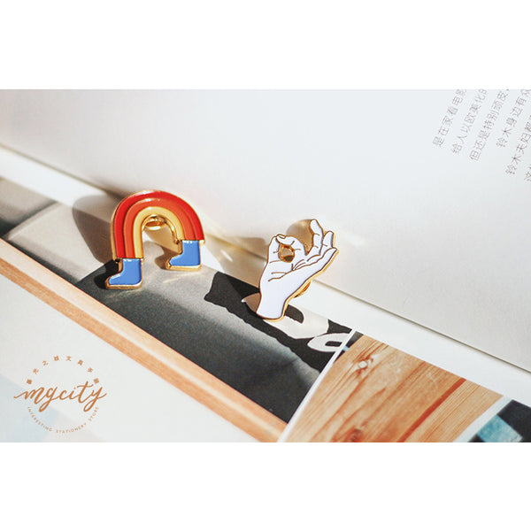 Sparkling [Rainbow] Pin By MGCITY