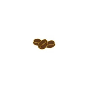 Sparkling Coffee Bean Pin By MGCITY