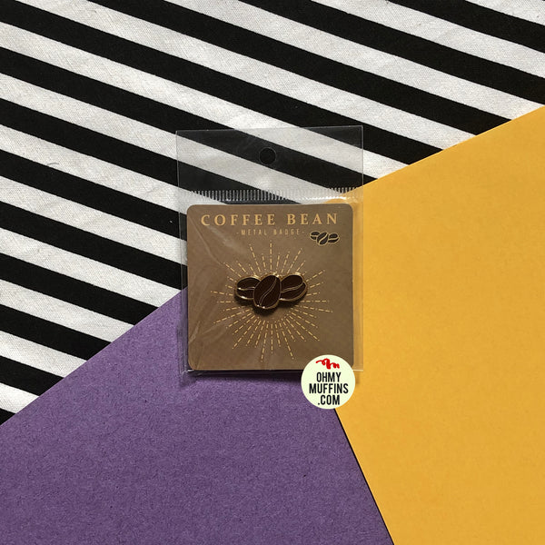 Sparkling Coffee Bean Pin By MGCITY
