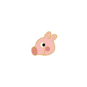Sparkling Happy Pig Pin By MGCITY