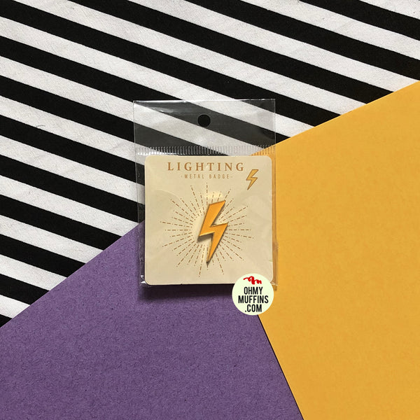 Sparkling Lightning Pin By MGCITY
