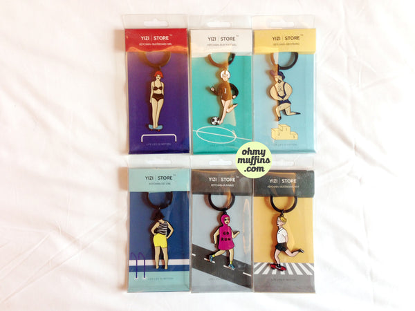 Sports Key Chain by YIZI