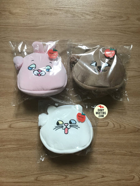 Squint Eyes Animal Pouch By Bentoy