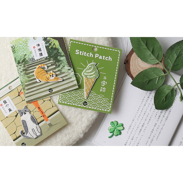 Step Out [Four-Leaf Clover] Embroidered Sticker Patch